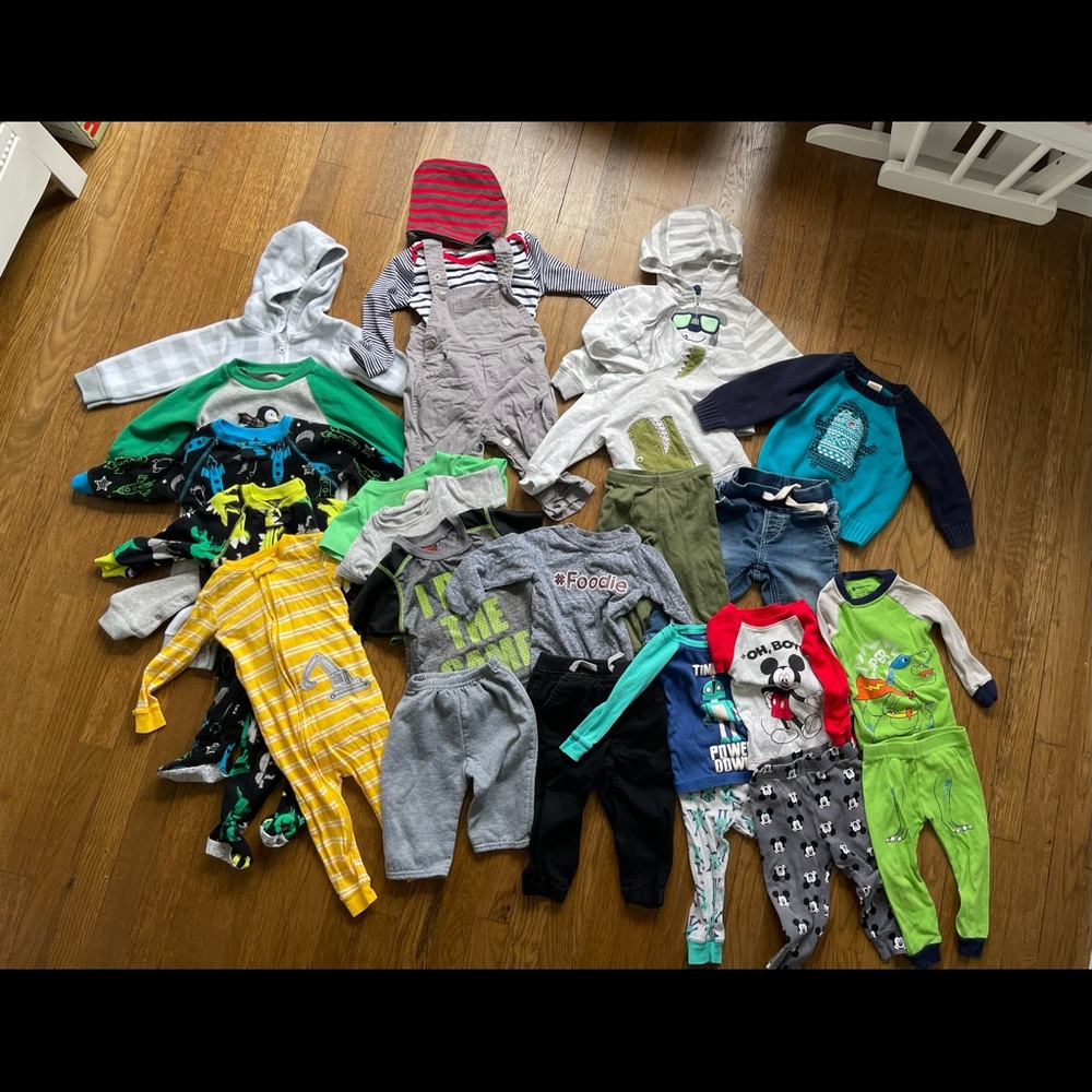 BUNDLE 9-18 month baby boy clothes
